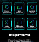 Placa-mãe SOYO X99 para jogos com processador Xeon LGA2011-3 2680 V4 e 16 GB de memória RAM DDR4 de 2133 MHz (2x8 GB) para computadores desktop.