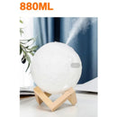 Luminária noturna LED em formato de lua, alimentada por bateria, luz de estrelas, decoração para quarto, presente para crianças, 13cm, 15cm, 18cm.