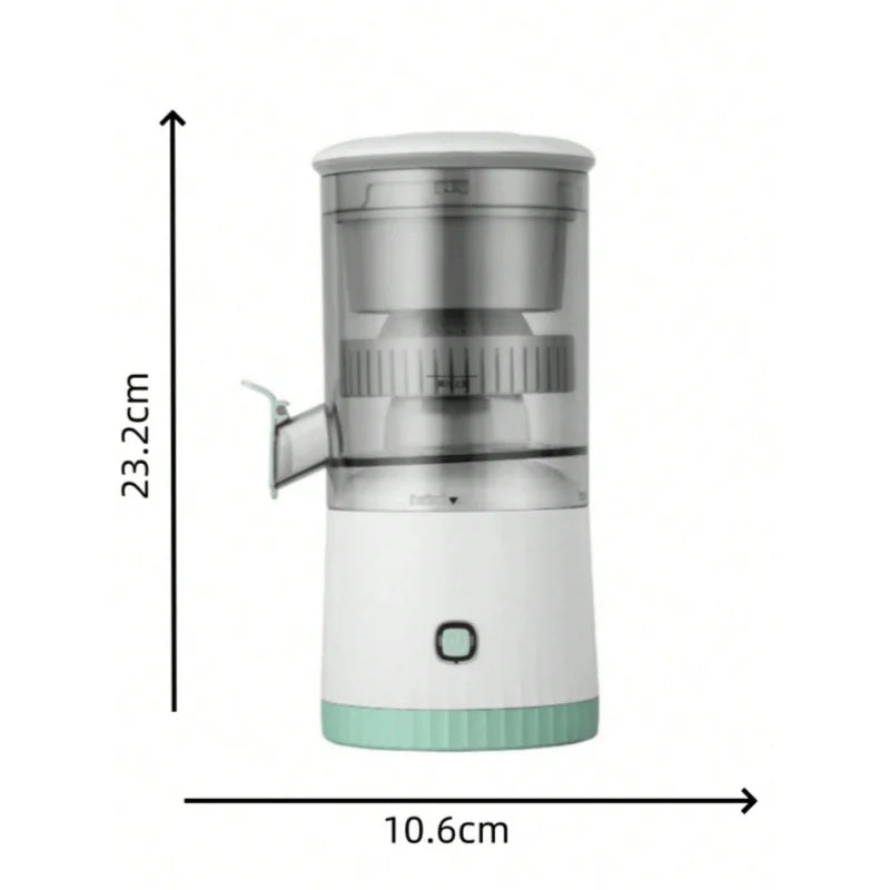 Espremedor elétrico, liquidificador doméstico de laranja e limão, espremedor de smoothies multifuncional, carregamento USB