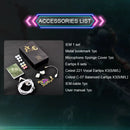 Fones de ouvido Kinera Celest Wyvern pretos com cabo e microfone, envio de IEMs brasileiros, fones de ouvido com fio Hi-Fi para jogos, para presente