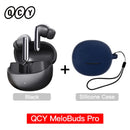 Fones de ouvido QCY MeloBuds Pro ANC Bluetooth 5.3 sem fio 46dB híbrido ANC Hi-Res LDAC fones de ouvido 6 microfones 34h detecção intra-auricular