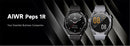 Smartwatch AIWR Peps 1R com tela AMOLED de 1,43 polegadas, compatível com Android e iOS, mostradores com IA, chat, GPT, resistência à água 5ATM e mais de 150 esportes.