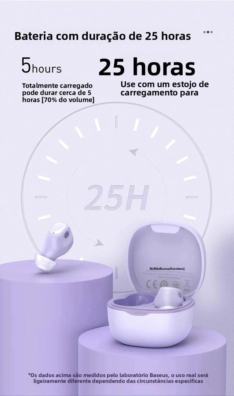 Fone De Ouvido BASEUS Sem Fio Bowie Wm01 Portátil Bluetooth 5.0 25 Horas de Bateria Redução de Ruído ENVIO IMEDIATO