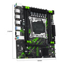 A placa-mãe MACHINIST X99 PR9 suporta processadores Xeon E5 V3/V4 LGA 2011-3, memória RAM DDR4 de quatro canais e slot M.2 PCI-E SATA.