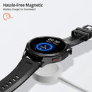 Smartwatch AIWR Peps 1R com tela AMOLED de 1,43 polegadas, GPS integrado, mais de 150 esportes, compatível com Android e iOS, monitoramento de saúde 24 horas por dia, 7 dias por semana, e resistência à água de 5 ATM.