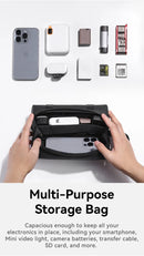 Bolsa de transporte Ulanzi PK-04 para DJI Osmo Pocket 3, design personalizado, leve, portátil, para fotografia, acessórios para atividades ao ar livre