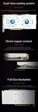 Placa de vídeo AMD Radeon RX 580 8GB GDDR5 256-bit 2048SP PCIe 3.0 x16 para desktops, modelo MLLSE. Processador de 14 nm para jogos.