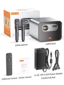 Projetor BYINTEK R90 Max 4K Full HD 1080P 2200 Anis Lumens Android 11.0 WiFi 6 Foco Automático Vídeo Home Cinema Projetores