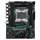Placa-mãe MACHINIST X99 B9 LGA 2011-3 com slot M.2, suporte para chip X99 C612, memória DDR4, SATA 3.0, USB 3.0 e PCIe 16X.