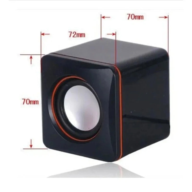 Alto-falante USB 6w Mini alto-falante 2.0 para laptop e computador