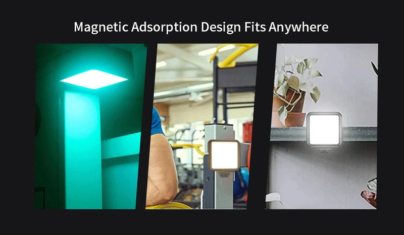 Ulanzi VL49 Mini RGB LED Luz de Vídeo 2700K-9000K Luz de Preenchimento para Câmera Iluminação de Fotografia Pocket Live Tiktok Vlog Lâmpada de Luz