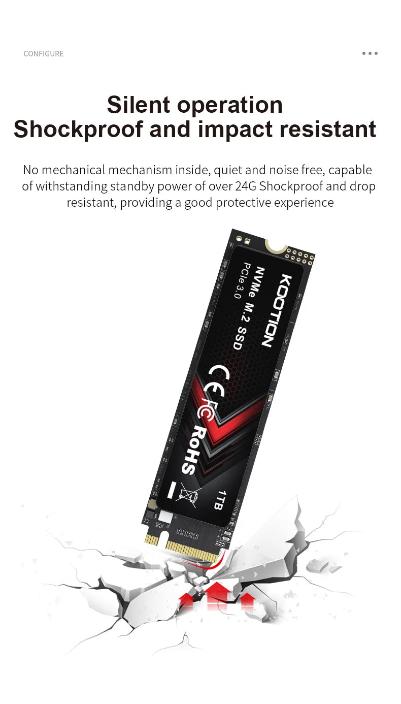 KOOTION X15Lite PCIe M2 SSD NVME M.2 SSD Drive 1TB 512GB 256GB Solid State Drive Internal Hard Disk SSD For Laptop Desktop