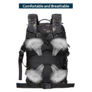 Mochila esportiva tática impermeável de nylon resistente de 25L/50L para trilhas, pesca, caça, acampamento e caminhadas