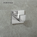 Acessórios para banheiro em aço inoxidável, espelho, cromado, polido, toalheiro, suporte para papel higiênico, barra de toalha, gancho, acessórios para banheiro