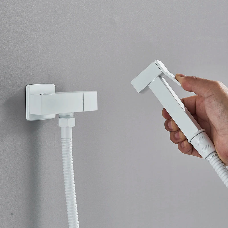 Torneira para bidê de banheiro Uythner, torneira de latão, misturador, chuveiro de água fria, pulverizador, torneira, torneiras para vaso sanitário, alça para vaso sanitário, jato