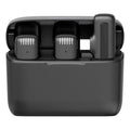 Microfone de lapela sem fio Ulanzi J12, conjunto de microfone de lapela para gravação de vídeo curto, mini microfone para iPhone 16, 15, 14, Android, transmissão ao vivo