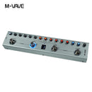 Pedal multiefeitos Tank-G recarregável, com 36 presets, 9 slots para pré-amplificadores, 8 slots para gabinetes IR e 3 efeitos de modulação/delay/reverb.