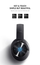 Fones de ouvido com 120 horas de reprodução, Bluetooth Picun B8 3EQ sem fio, baixa latência, chamadas viva-voz