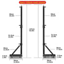 SH Fotografia Refletor Soft Box Parede Monopé Braço Transmissão Ao Vivo Estúdio Luz LED Anel Luz Suporte de Parede Tripé