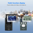 Sistema de áudio sem fio Retekess para guias turísticos: Transmissor FM FT11, Receptor de rádio FM PR13, Ideal para guias turísticos, conferências, igrejas e treinamento para Hajj.