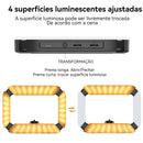 Ulanzi U200 U-200 Smartphone Video Rig LED Video Light 2 em 1 Ring Light Cold Shoe para Microfone Tiktok Youtube Live Rig Light