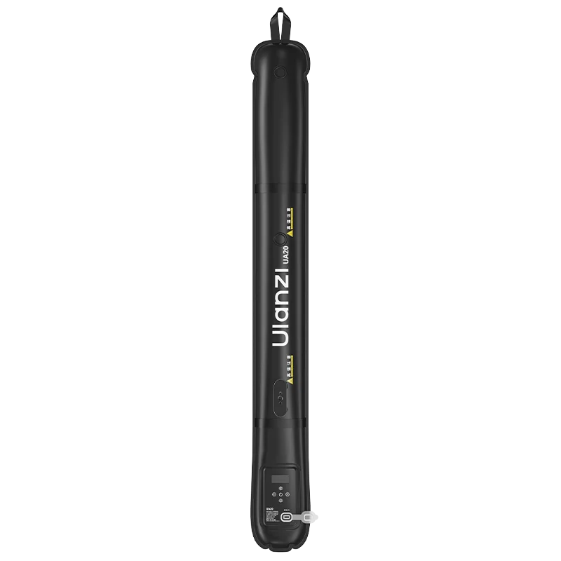 Luz de tubo de ar portátil Ulanzi UA20 90 cm 20 W 2700 K-6500 K luz de preenchimento magnético inflável bicolor para fotografia de transmissão ao vivo