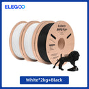 Filamento ELEGOO RAPID PLA+ de 1,75 mm, filamento para impressora 3D, suporta velocidade de impressão de 30-600 mm/s, compatível com a maioria das impressoras 3D FDM