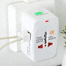 Adaptador de conversão universal UE Reino Unido EUA AU Conversor eletrônico de viagem Plugue USB Tomada de energia Telefone Laptop Conversores de carregamento