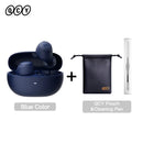Fones de ouvido sem fio QCY HT07 ANC com cancelamento de ruído de 40 dB TWS, 6 microfones, chamada AI HD, Bluetooth 5.2, reprodução de 32 horas