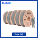 Filamento ELEGOO RAPID PLA+ de 1,75 mm, filamento para impressora 3D, suporta velocidade de impressão de 30-600 mm/s, compatível com a maioria das impressoras 3D FDM