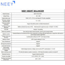Balanceador Ativo Inteligente NEEY 15A com Precisão de Balanceamento de 1MV para Baterias LiFePO4 de 12V, 24V, 36V, 48V e 72V para Bicicletas Elétricas