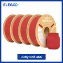 Filamento PLA fosco ELEGOO 1 kg, filamento FDM para impressora 3D de 1,75 mm, precisão dimensional de +/- 0,02 mm, bobina de papelão de 1 kg (2,2 lbs)