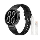 Relógio feminino AURAFIT, 1,32 Amoled, à prova d'água 1ATM, mais de 150 modos esportivos, monitoramento de saúde, Android e iOS