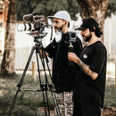 Punho de bateria ZGCINE ZG-H90 Pro com pino de localização Arri flexível e suporte com rotação de 180° para flashes Amaran, Sokani e Godox.
