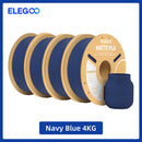 Filamento PLA fosco ELEGOO 1 kg, filamento FDM para impressora 3D de 1,75 mm, precisão dimensional de +/- 0,02 mm, bobina de papelão de 1 kg (2,2 lbs)