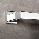 Acessórios para banheiro em aço inoxidável, espelho, cromado, polido, toalheiro, suporte para papel higiênico, barra de toalha, gancho, acessórios para banheiro