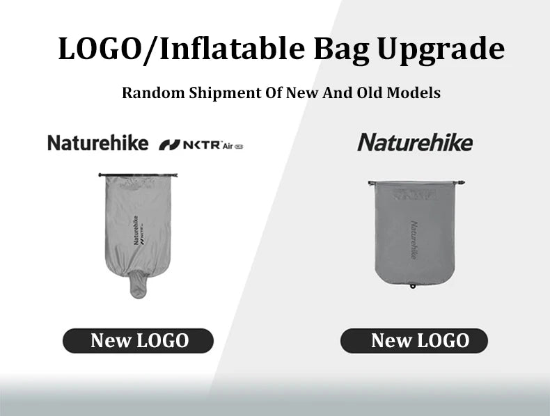 Naturehike Colchão inflável para acampamento 3.2/5.8 R Value Ultraleve para acampamento ao ar livre Colchão portátil dobrável para dormir