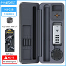 Ferro de solda com temperatura ajustável FNIRSI HS-02 DC 20V 100-450℃ Estação de retrabalho de solda PD 100W Ferramenta de reparo portátil