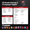 Ferramentas de diagnóstico automotivo MUCAR BT200 OBD2 Bluetooth Wifi Scanner para todos os carros Auto Testador OBD2 15 Redefinições de diagnóstico