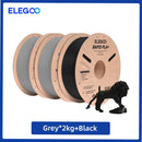 Filamento ELEGOO RAPID PLA+ de 1,75 mm, filamento para impressora 3D, suporta velocidade de impressão de 30-600 mm/s, compatível com a maioria das impressoras 3D FDM