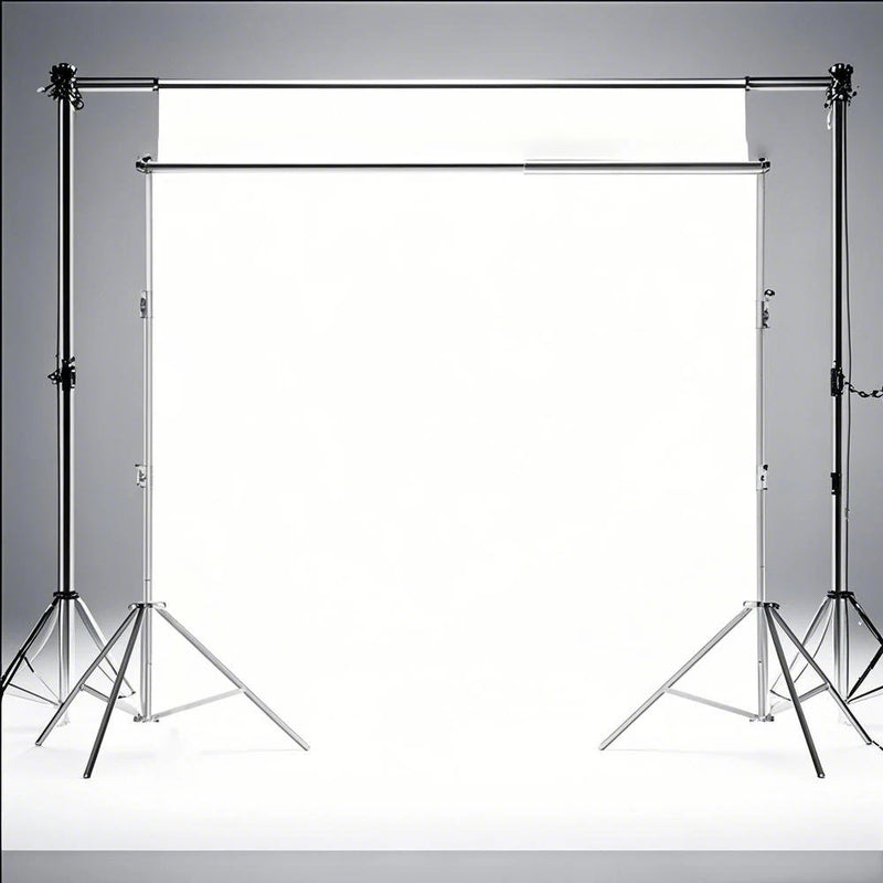 2,8x2/3M Barra transversal telescópica universal Suporte para fundo fotográfico Sistema ajustável Suporte para estúdio fotográfico Boom Super Racks