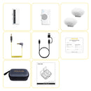 7RYMS iRay DW10 Mini Microfone sem fio multifuncional para câmera, smartphone, computador, vlog, transmissão ao vivo, entrevista