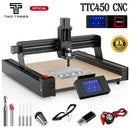 Fresadora Two Trees TTC450 para madeira, máquina de gravação a laser DIY, roteador CNC de 3 eixos GRBL para acrílico, PCB, PVC e metal.
