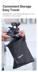 Kit de suporte de carro com ventosa Ulanzi para câmera de ação de celular GoPro Hero Insta360 DJI Magic Arm com rotação flexível e vidro que suga