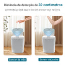 Lixeira de reciclagem automática com sensor/Lixeira de reciclagem automática com sensor, Lixeira de reciclagem inteligente, Lixeira de reciclagem automática para banheiro, Coibeu, Brasil