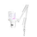 Microfone para jogos USB Comica Uni Pro com botão de cancelamento de ruído/RGB/balanço de ganho e microfone condensador para streaming de podcast