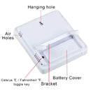 Higrômetro digital, termômetro interno, higrômetro de ambiente, medidor de temperatura, umidade