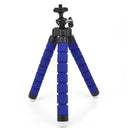 Mini tripé de esponja flexível em formato de polvo, suporte para celular, vários formatos podem ser livremente alterados, durável e estável