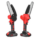 Motosserra KKMOON 21V 4/6/8 polegadas Serra elétrica de corrente sem fio Serra de poda portátil Serra elétrica portátil para marcenaria Ferramenta de corte