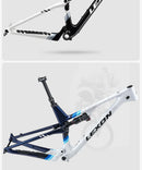 Quadro de carbono LEXON FLYER XC 29er 2215g Suspensão total Curso de 120mm Trava remota Boost Suporte para canote retrátil 15 17 19 21 polegadas